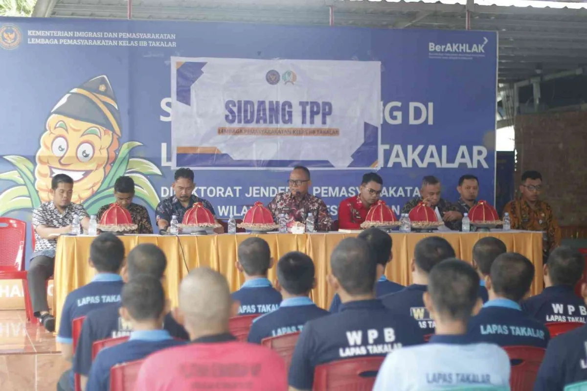Lapas Takalar Gelar Sidang TPP untuk Penuhi Hak Warga Binaan