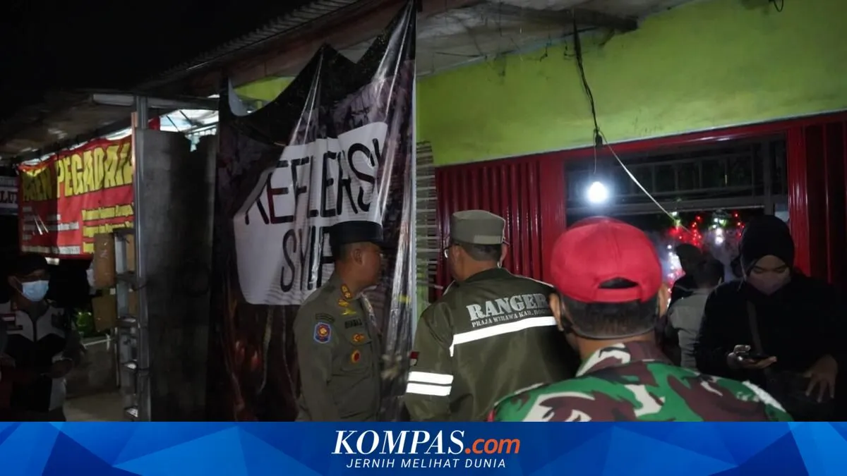 Satpol PP Bogor Razia Panti Pijat Prostitusi, 9 Orang Diamankan