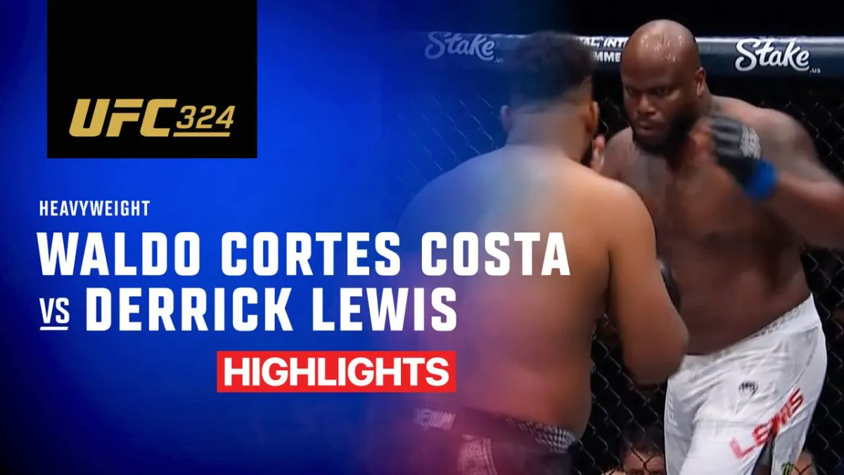 Highlight Pertarungan Seru Waldo Cortes Costa vs Derrick Lewis di UFC 2026