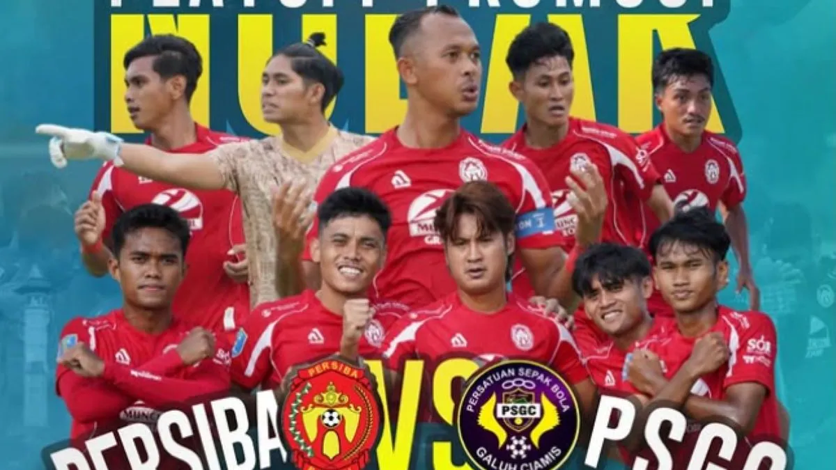 Nobar Playoff Promosi Persiba Bantul vs PSGC di Yogyakarta