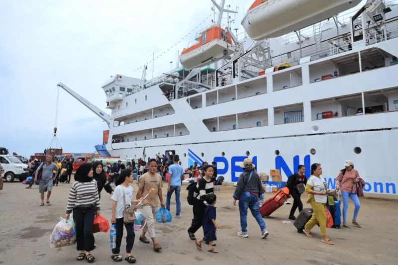 Antusiasme Tinggi, PELNI Balikpapan Catat Rekor Mudik Gratis