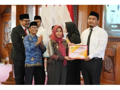 119 ASN Formasi 2024 Terima SK dari Wali Kota Mojokerto