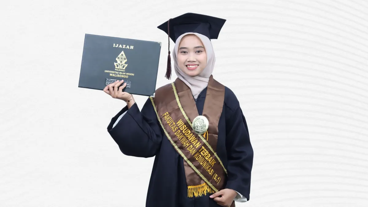 Warda, Wisudawan Terbaik FDK UIN Walisongo dan Pejuang Kemanusiaan di Papua