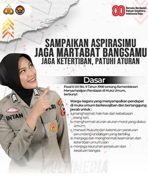 Polres Simalungun Ingatkan Pentingnya Penyampaian Aspirasi Sesuai Hukum