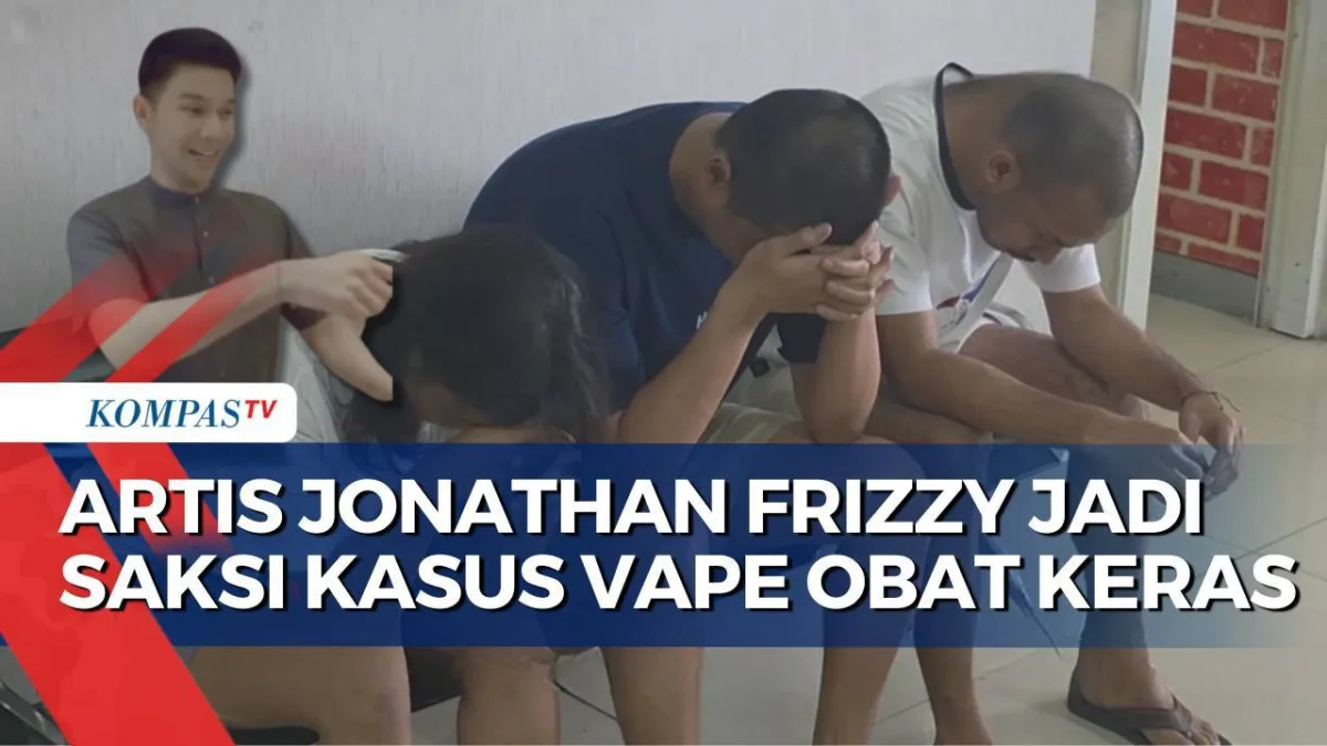 Jonathan Frizzy Diperiksa Polisi Terkait Kasus Vape Berbahaya