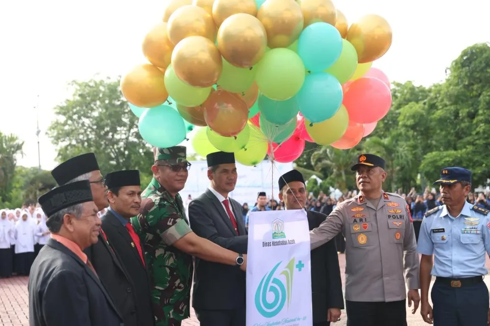 Pemerintah Aceh Rayakan Hari Kesehatan Nasional ke-61