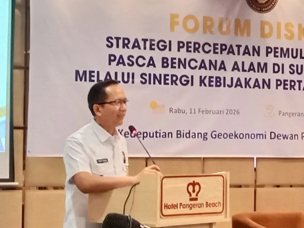 Diskusi Strategi Pemulihan Ekonomi Pascabencana di Sumatera Barat