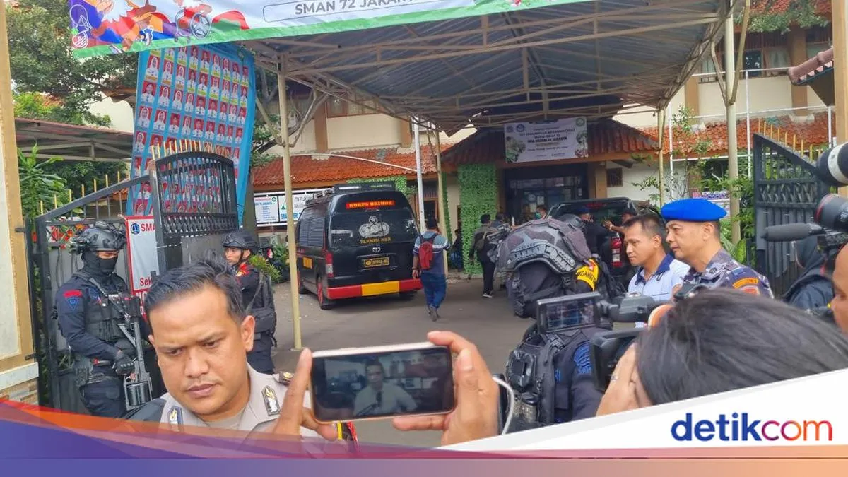 Ledakan Hebat Guncang SMAN 72 Kelapa Gading Saat Salat Jumat