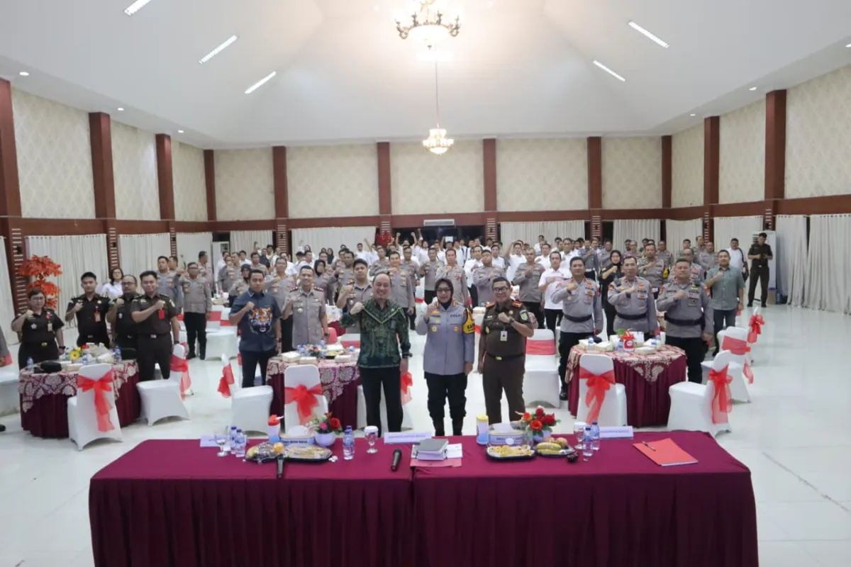 Polres Metro Bekasi Gelar Sosialisasi KUHP dan KUHAP Baru untuk Sinergi Penegakan Hukum