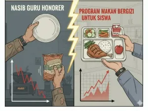 Kesenjangan Ekonomi Guru Honorer di Balik Program Makan Bergizi Gratis