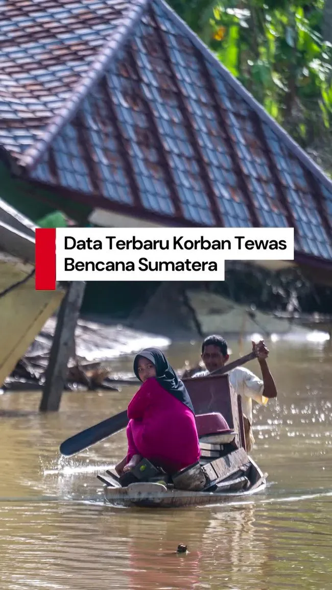 Korban Tewas Bencana Alam di Sumatera Mencapai 1.090 Orang