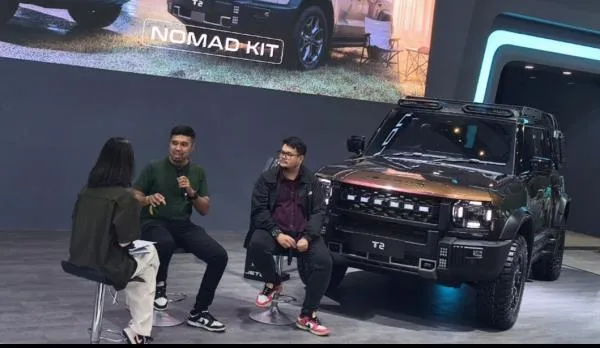 Pembalap Julian Johan Beri Tips Modifikasi Jetour T2 di IIMS 2026