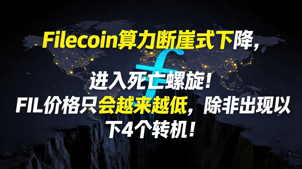 Daya Komputasi Filecoin Terjun Bebas, Harga FIL Terancam Terus Menurun