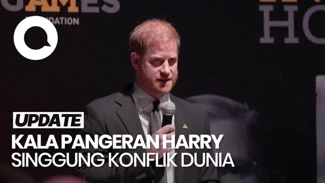 Pangeran Harry Soroti Konflik Global dalam Acara Invictus Games di London