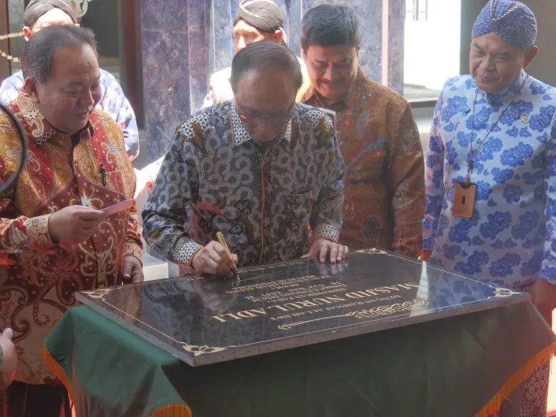Masjid Nurul Adli Diresmikan sebagai Sarana Pembinaan Moral Peradilan