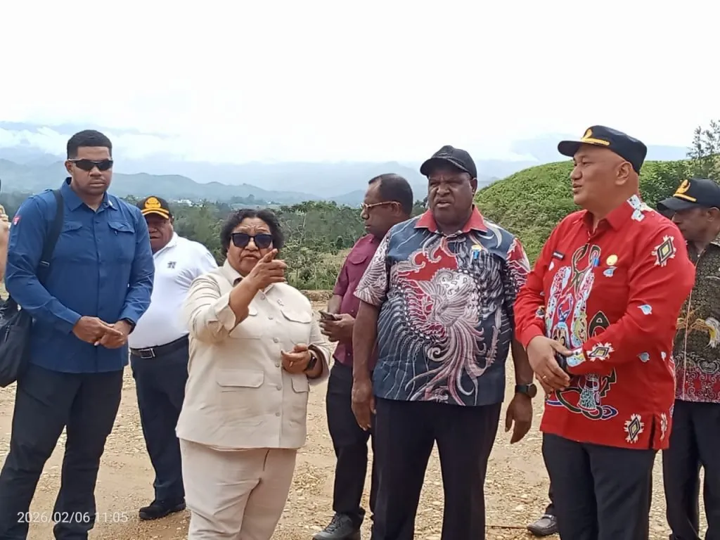 Wamendagri Tinjau Progres Pembangunan KIPP di Papua Pegunungan