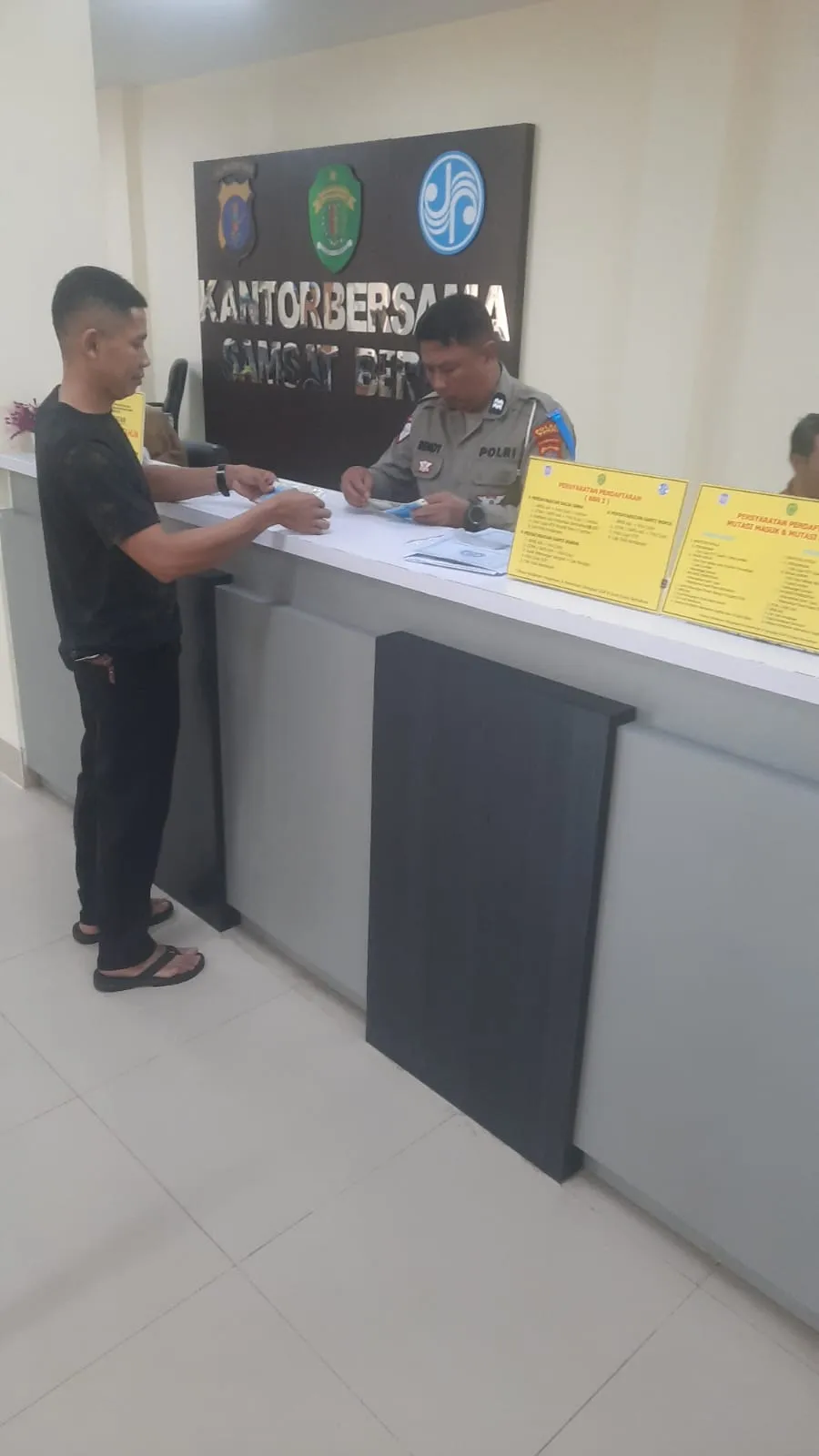 Satlantas Polres Berau Sosialisasikan Pelayanan Prima untuk Tingkatkan Kepercayaan Masyarakat