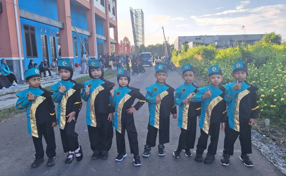 Drum Band Suara Nada Nurul Iman Berupaya Pertahankan Gelar Juara di Smansa Marching Day