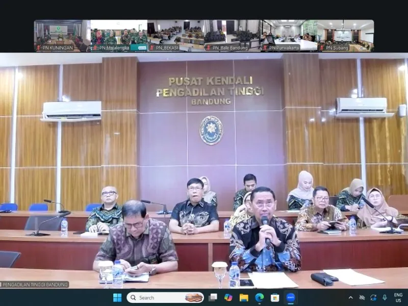Ketua PT Bandung Tegaskan Larangan Praktik Transaksional dalam Pelayanan Peradilan