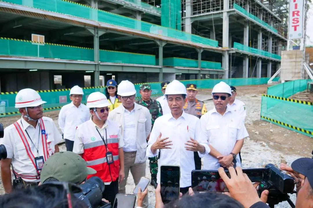 Presiden Joko Widodo Tinjau Proyek Hotel Nusantara, Diharapkan Beroperasi Agustus 2024