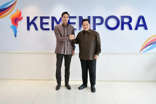 Menpora Erick Bahas Roadmap Basket Indonesia Menuju Olimpiade 2028 dengan PP Perbasi