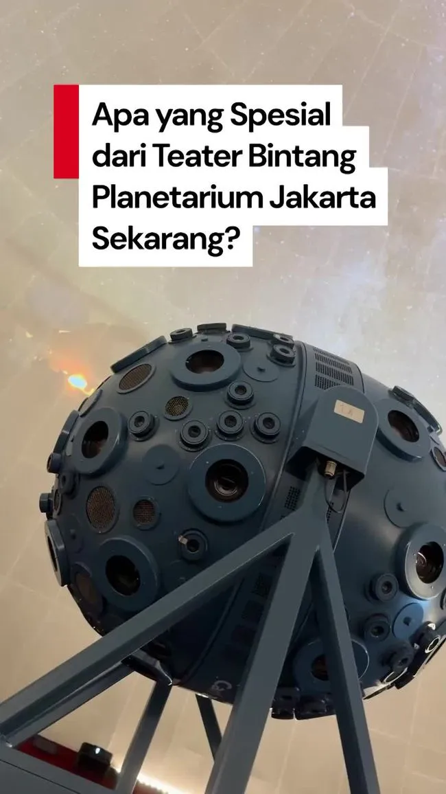 Teater Bintang Planetarium Kembali Beroperasi dengan Teknologi Hologram Baru