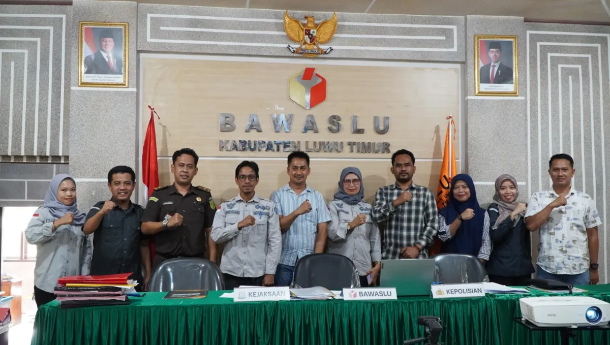 Sentra Gakkumdu Luwu Timur Paparkan Capaian Penanganan Kasus Pilkada 2024 dalam Penilaian Tahap II