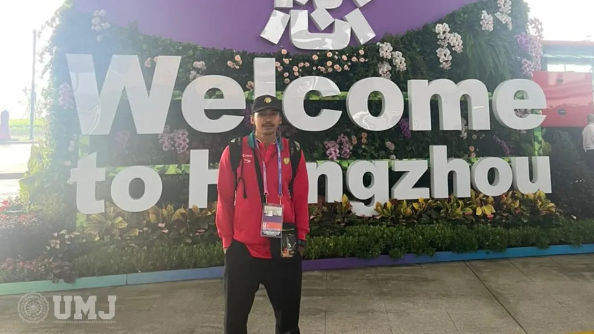 Mahasiswa UMJ Wakili Indonesia di Asian Games 2023