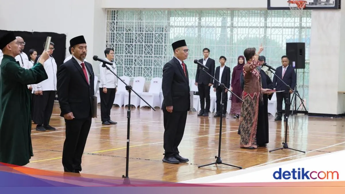 Ketua KPK Lantik Tiga Pejabat Baru di Tengah Penurunan Skor IPK