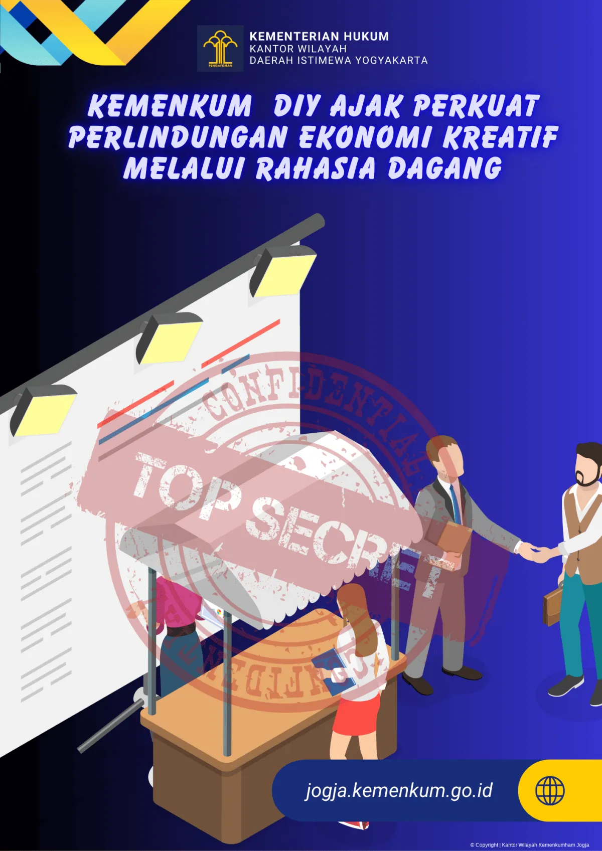 Kemenkum DIY Perkuat Perlindungan Ekonomi Kreatif Lewat Rahasia Dagang