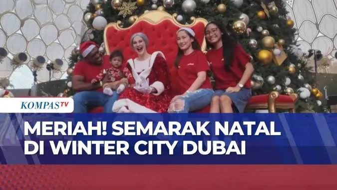 Meriahnya Winter City Expo Dubai dengan Dekorasi Natal yang Menawan