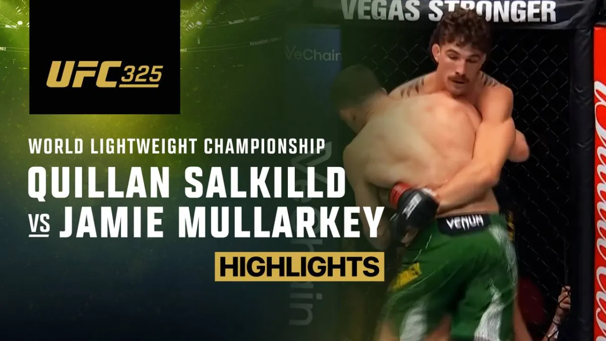Highlight Pertarungan Memukau: Quillan Salkilld vs Jamie Mullarkey di UFC 2026