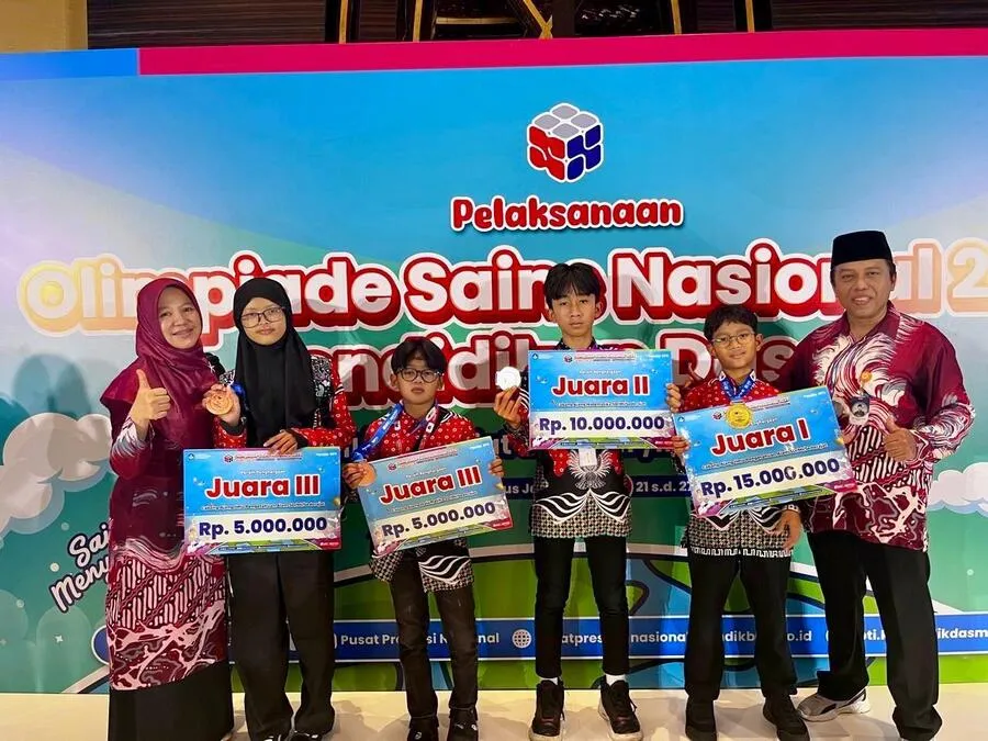 SD Muhammadiyah Sapen Raih Empat Medali di Olimpiade Sains Nasional 2025