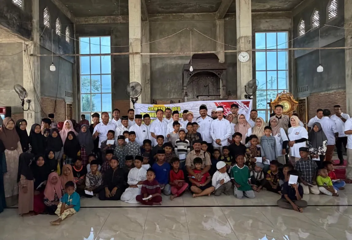 Gerindra Rayakan HUT ke-18 dengan Zikir Akbar dan Trauma Healing bagi Penyintas Banjir