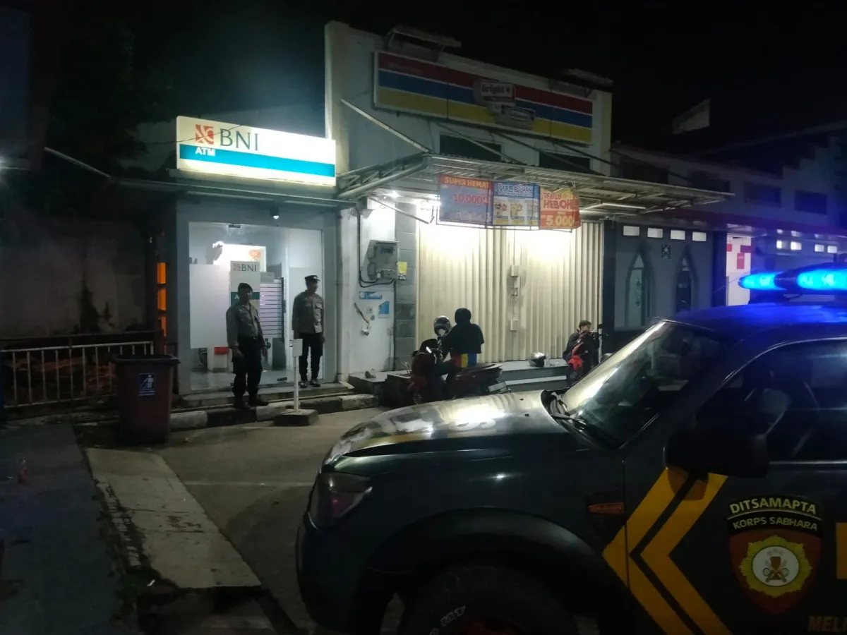 Polsek Plered Intensifkan Patroli Blue Light untuk Ciptakan Keamanan Malam