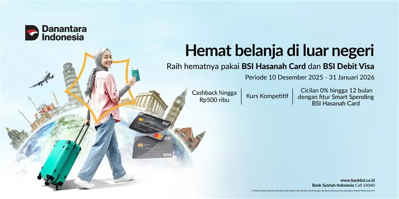 Program Cashback BSI Card untuk Belanja di Luar Negeri