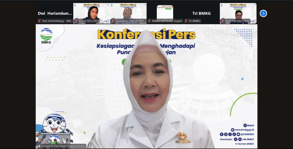 BMKG Minta Warga Waspada Puncak Musim Hujan dan Risiko Bencana