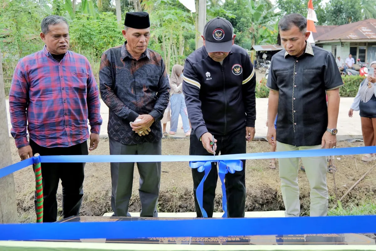 Perayaan Syukuran Pembangunan Jalan di Nagori Pagar Bosi dan Sekitarnya