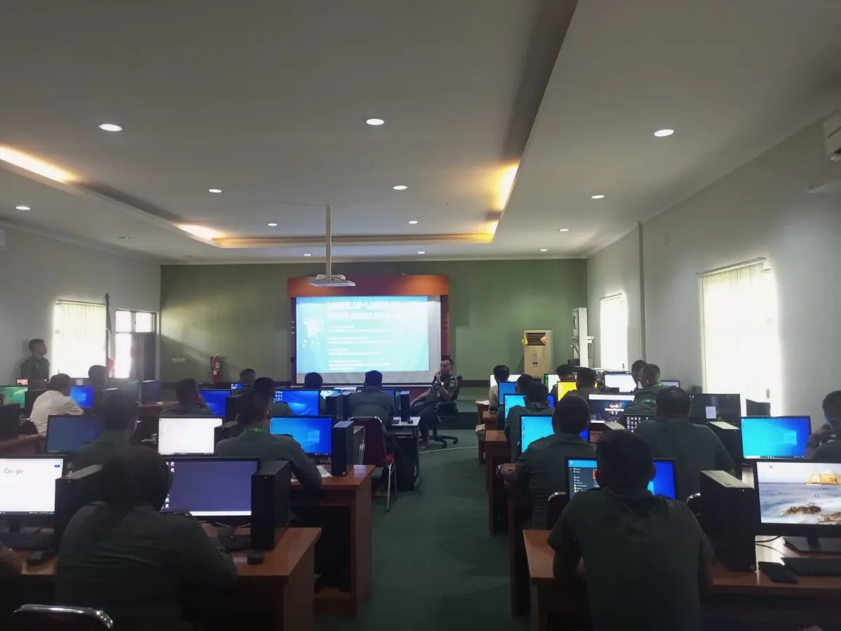 Disinfolahtad Selenggarakan Pelatihan TI untuk Tingkatkan Digitalisasi TNI AD