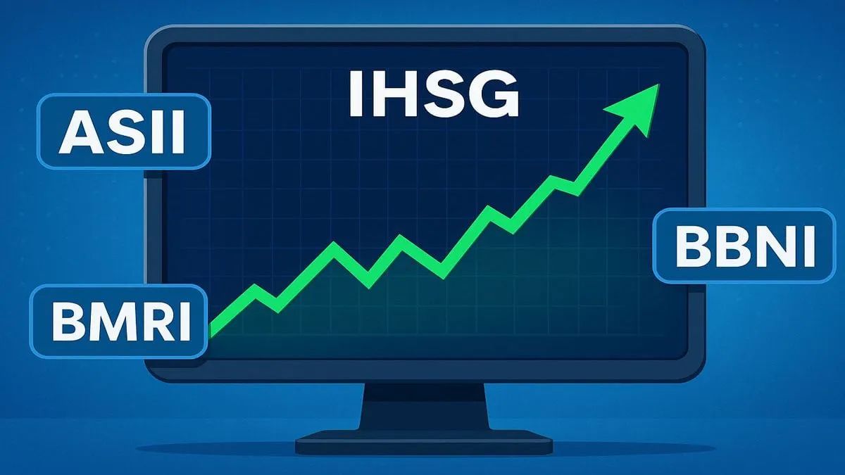 IHSG Menguat Berkat Saham Big Cap dan Sentimen Positif dari Investor Asing