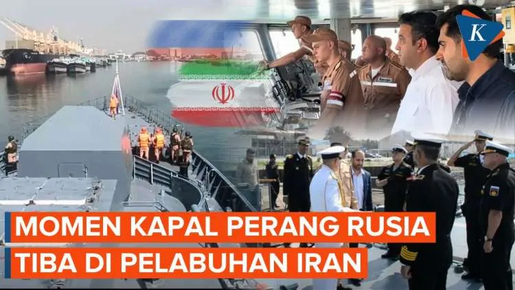 Kapal Perang Rusia Tiba di Iran, Selat Hormuz Ditutup Sebagian