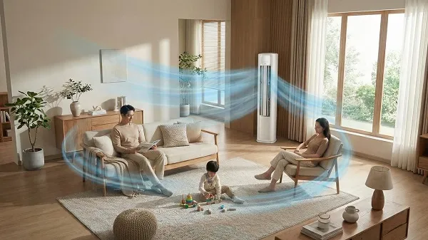 TCL Perkenalkan AC V7 Floor Standing untuk Kenyamanan Ruang Keluarga