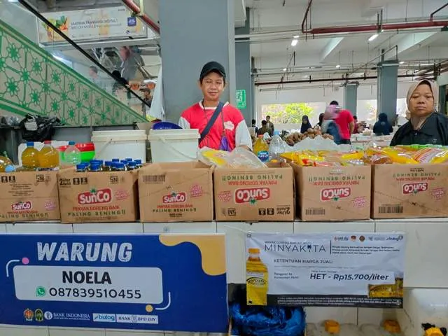 Kenaikan Harga Minyak Goreng Curah di Pasar Prawirotaman Capai Rp18 Ribu per Liter