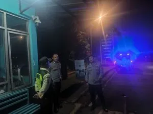 Polsek Plered Intensifkan Patroli Blue Light untuk Ciptakan Keamanan Malam