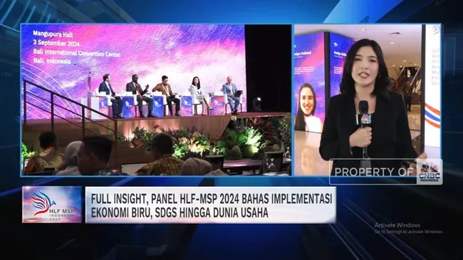 Pembangunan Berkelanjutan dan Ekonomi Biru Dibahas dalam HLF-MSP 2024