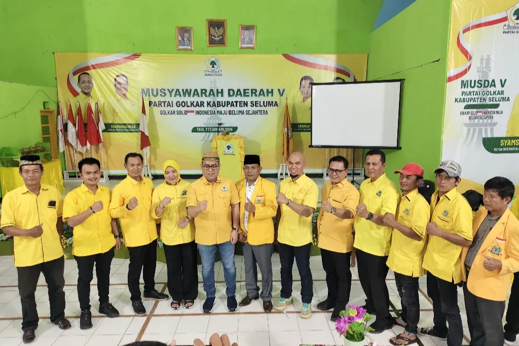 H Rizkan Resmi Pimpin DPD II Golkar Seluma, Targetkan 6 Kursi di Pemilu 2029