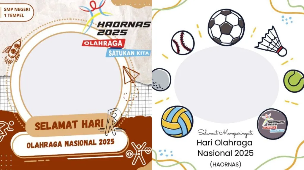 Rayakan Haornas 2025 dengan Twibbon: Olahraga Satukan Kita
