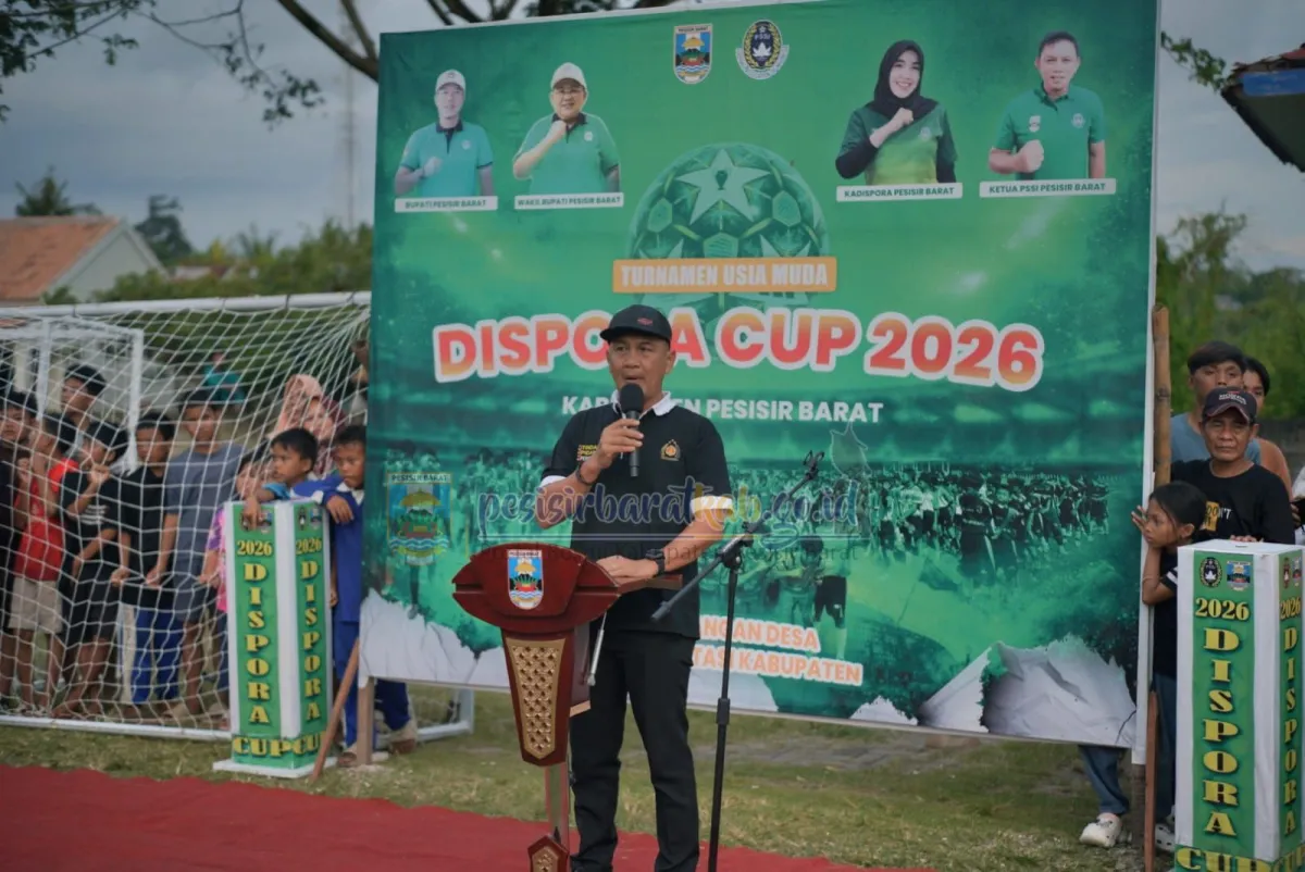Pesisir Barat Tutup Turnamen Usia Muda Dispora Cup 2026, Komitmen Menuju Generasi Sepak Bola Berkualitas