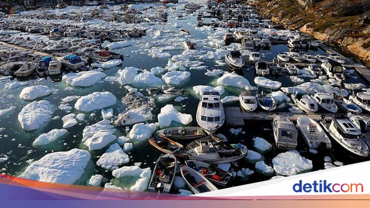 Pencairan Es Greenland Tanda Pemanasan Global yang Meningkat