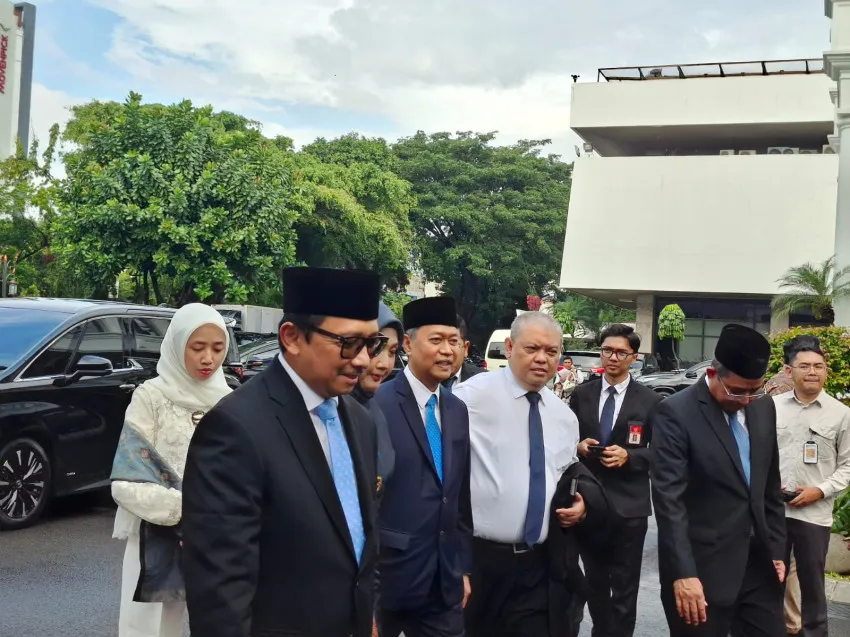 Juda Agung Hadiri Pelantikan Wamenkeu di Istana